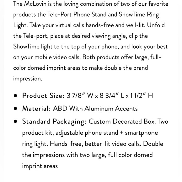 Laker themed Combo Ring Light and Phone Stand. - Picture 9 of 10